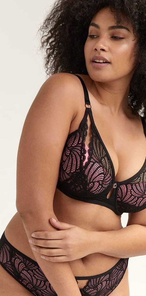Ashley Graham NWT Bra and Thong Set